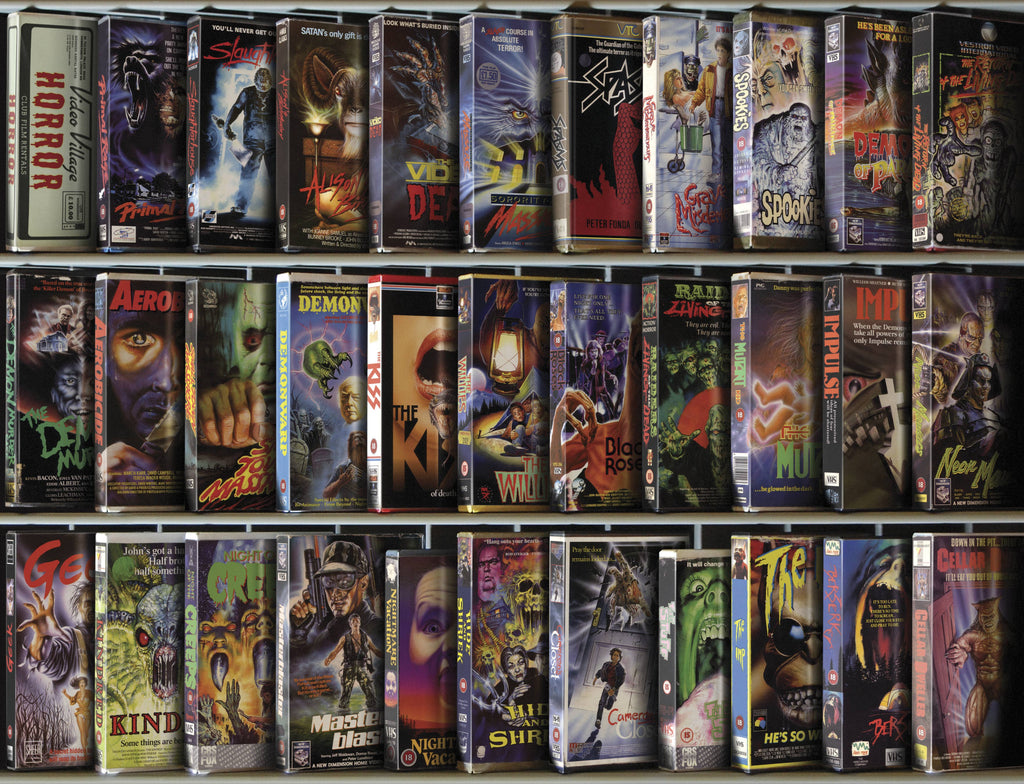 VHS: Video Cover Art: 1980s to Early 1990s