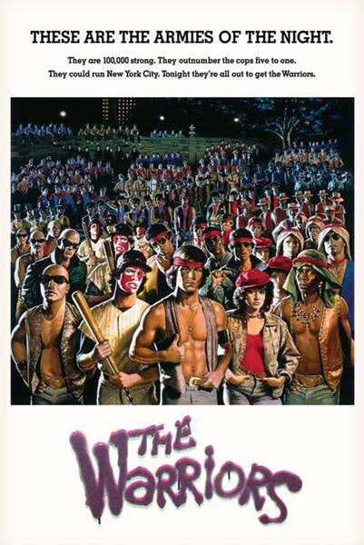 The Warriors Armies of the Night Movie Poster Size 24X36: Individually Rolled & Labeled
