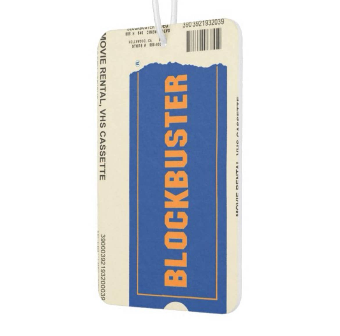 Blockbuster Car Freshener-Pineapple Scent  