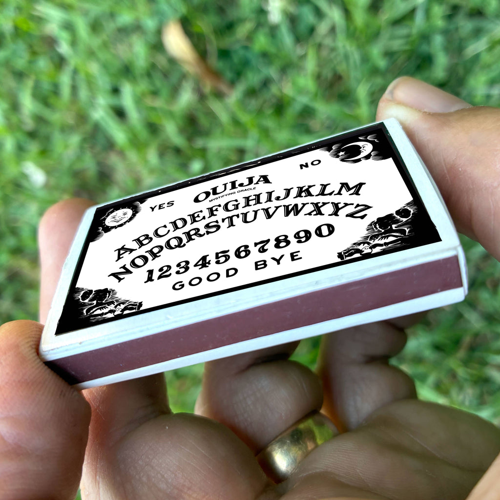 Matches • Ouija Board Matchboxes • Candle Accessory