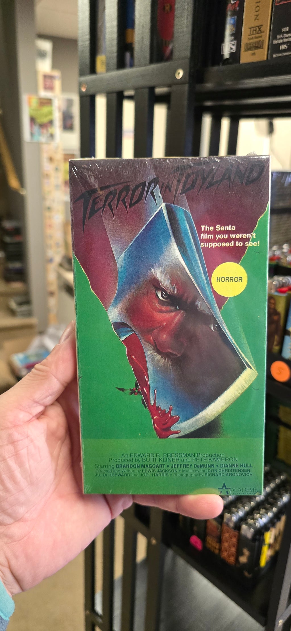 Terror in Toyland VHS Sealed Boot