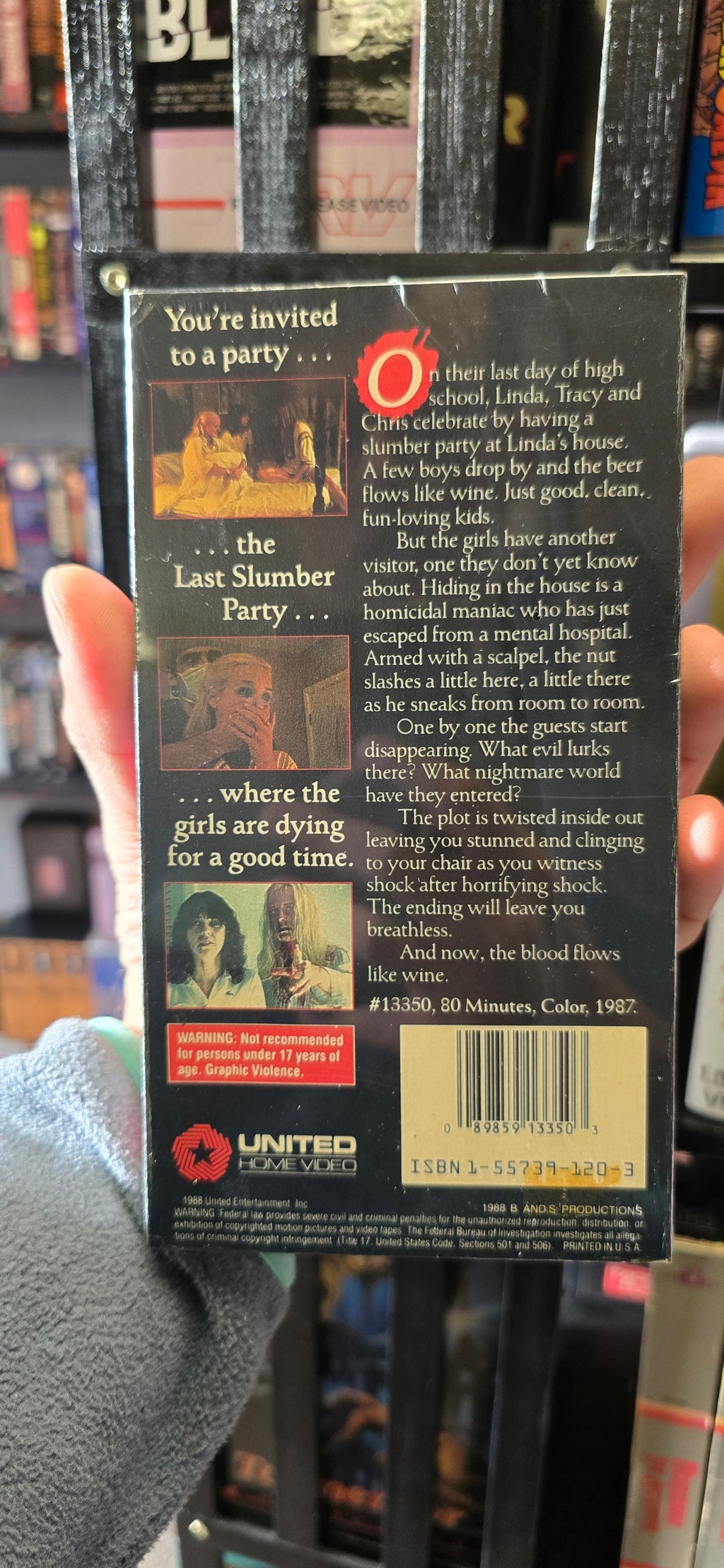 The Last Slumber Party Sealed Boot