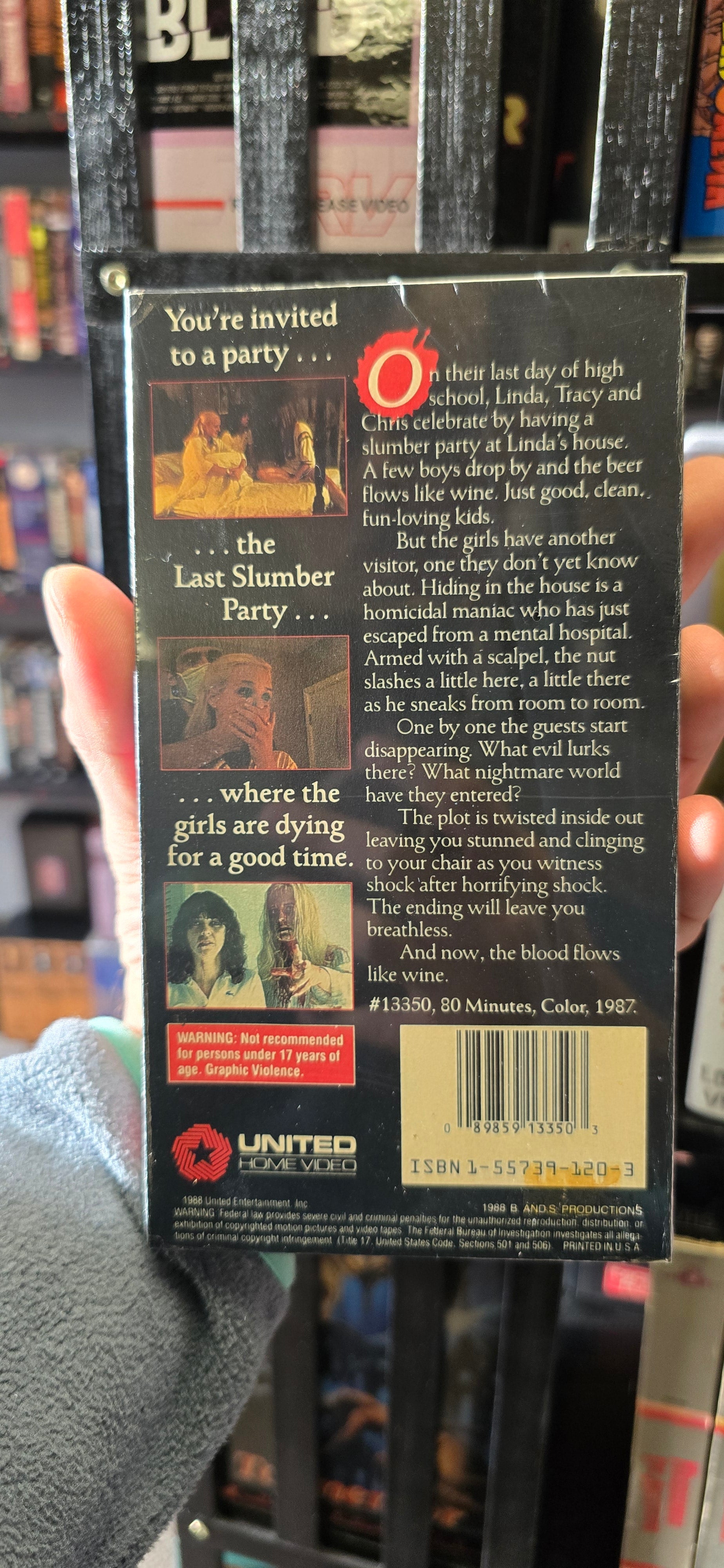 The Last Slumber Party Sealed Boot
