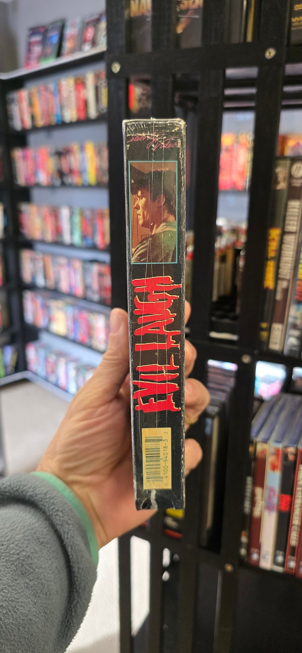 Evil Laugh Sealed VHS Boot
