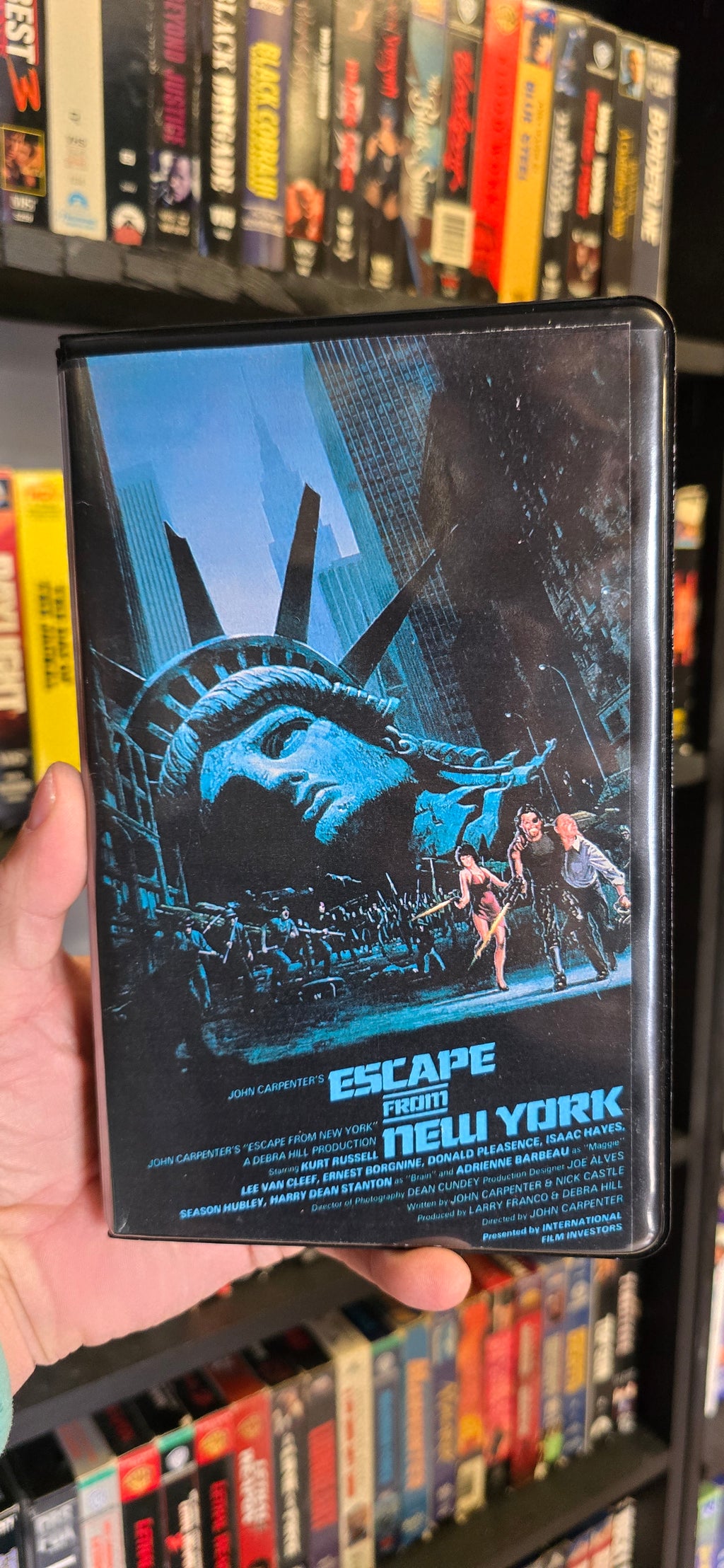 Escape From New York VHS Boot