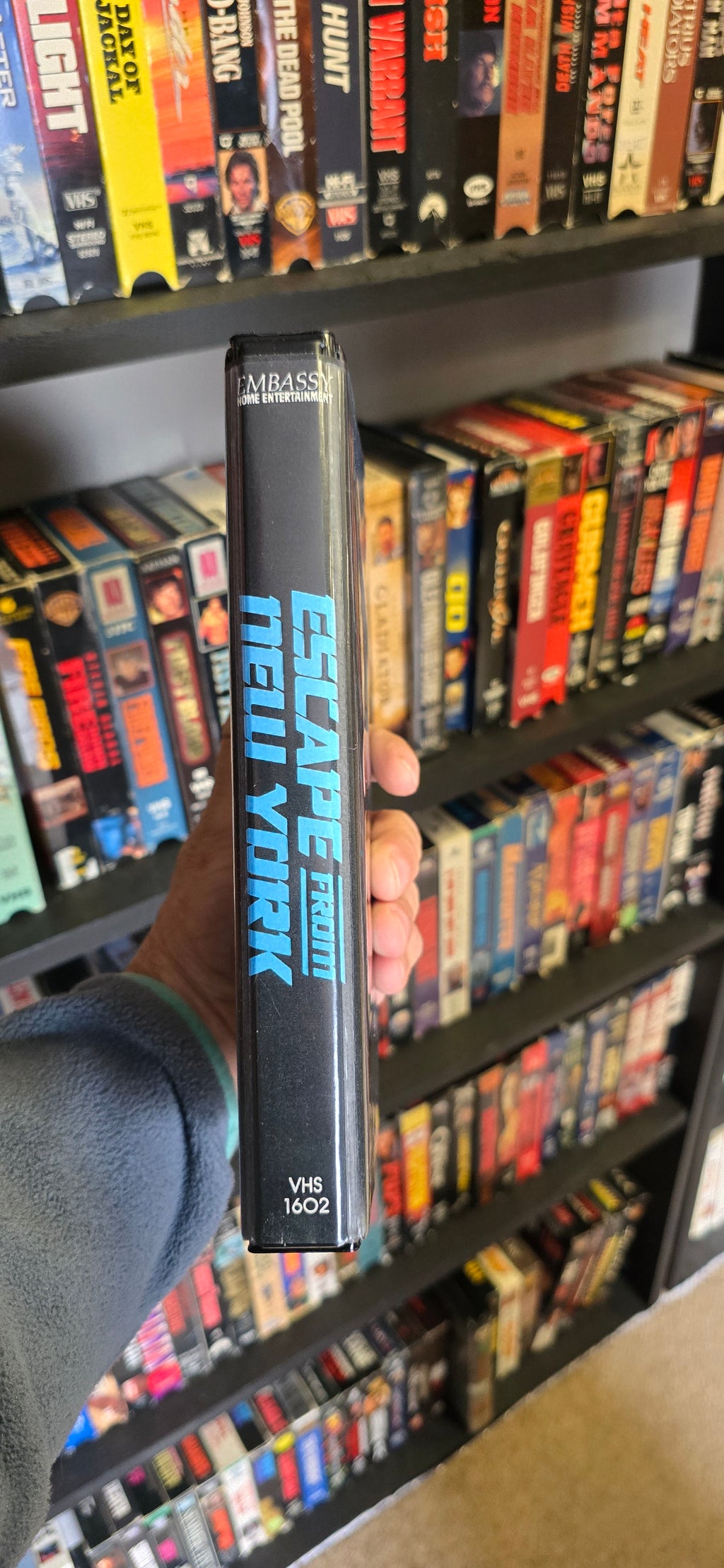 Escape From New York VHS Boot