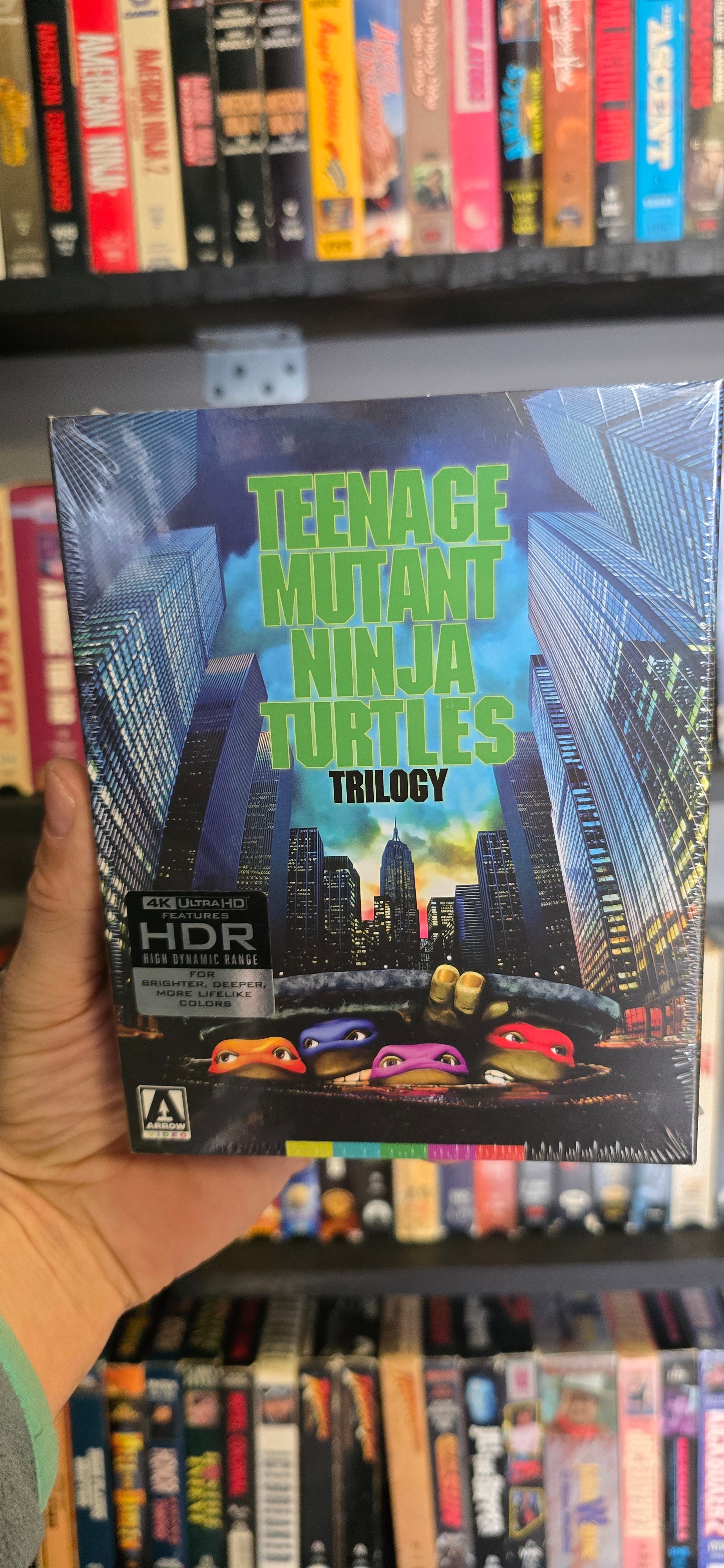 Teenage Mutant Ninja Turtles Trilogy Limited Edition 4K UHD