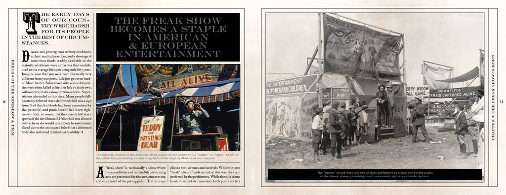 Freaks of Sideshow and Film