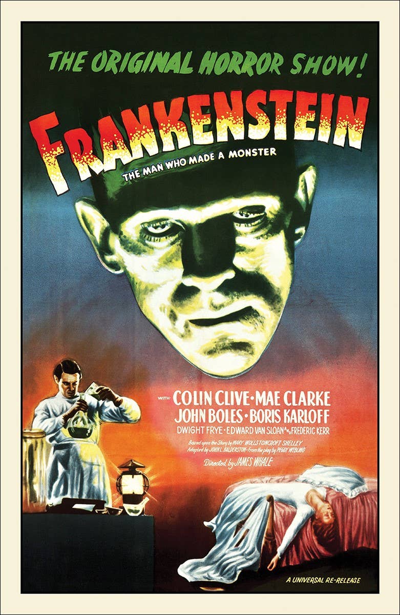 Frankenstein 11x17 The Original Horror Show!