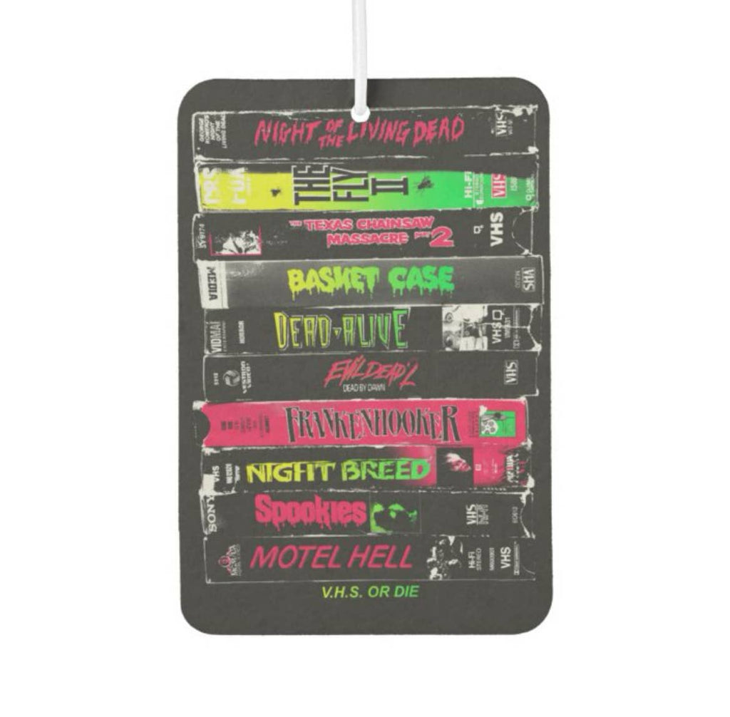 80s VHS Car Freshener-   Cherry Scent  