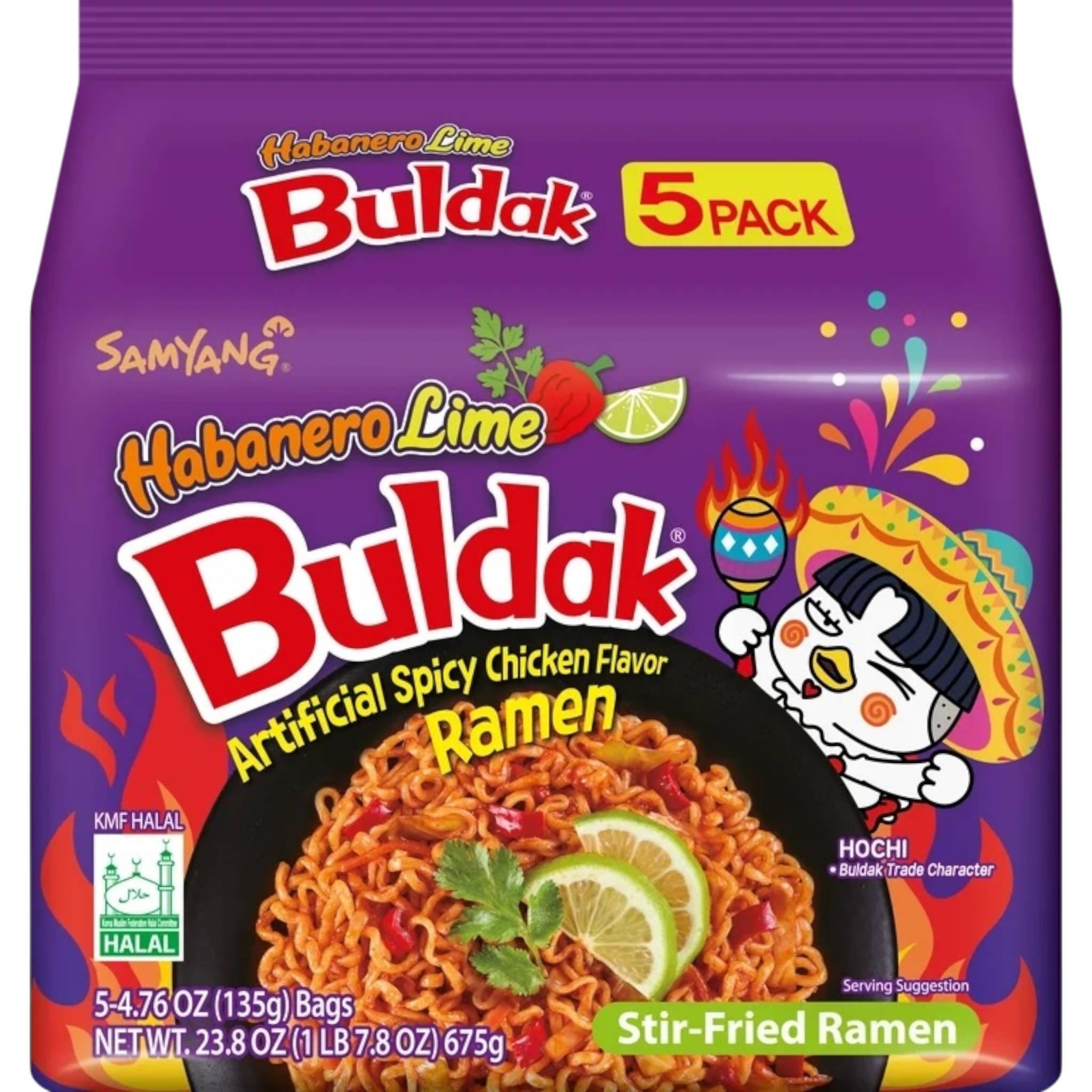 Samyang Buldak Habanero Lime Ramen