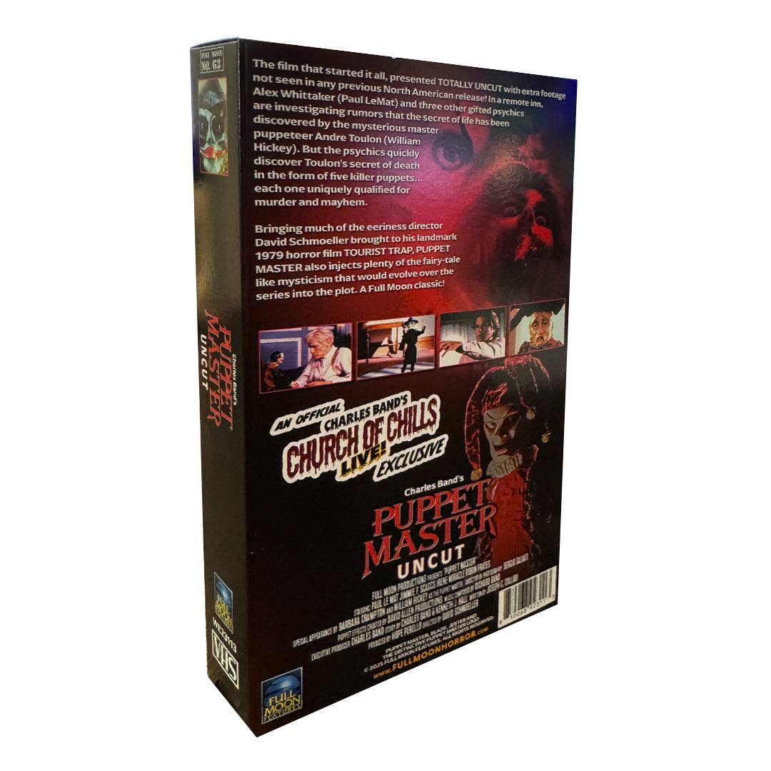Puppet Master VHS | UNCUT