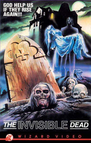 Wizard Video: The Invisible Dead (Big Box VHS)