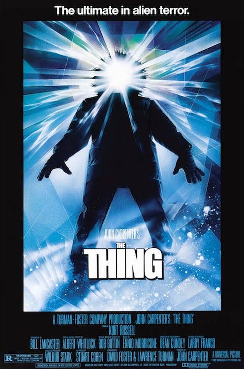 The Thing Original Horror Movie Poster One Sheet 24X36: Indivifually Rolled & Labeled