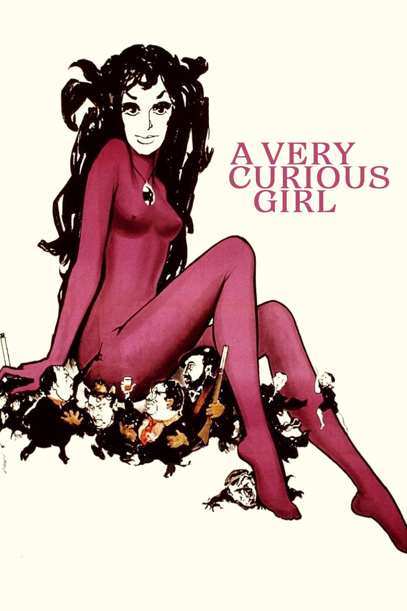 A Very Curious Girl (1969) Reproduction 11" x 17" Poster