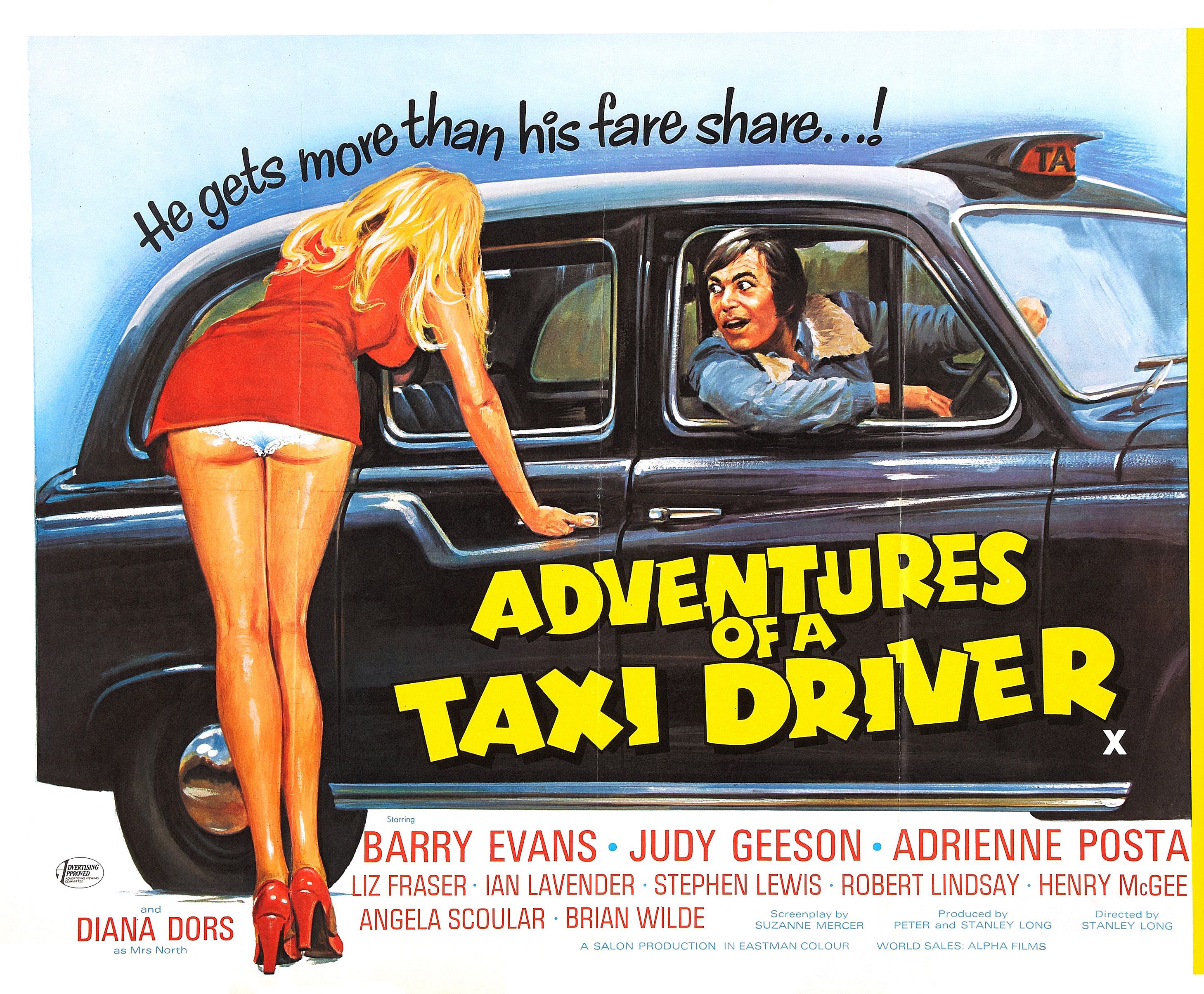The Adventures of a Taxi Driver Reproduction 11" x 17" Poster