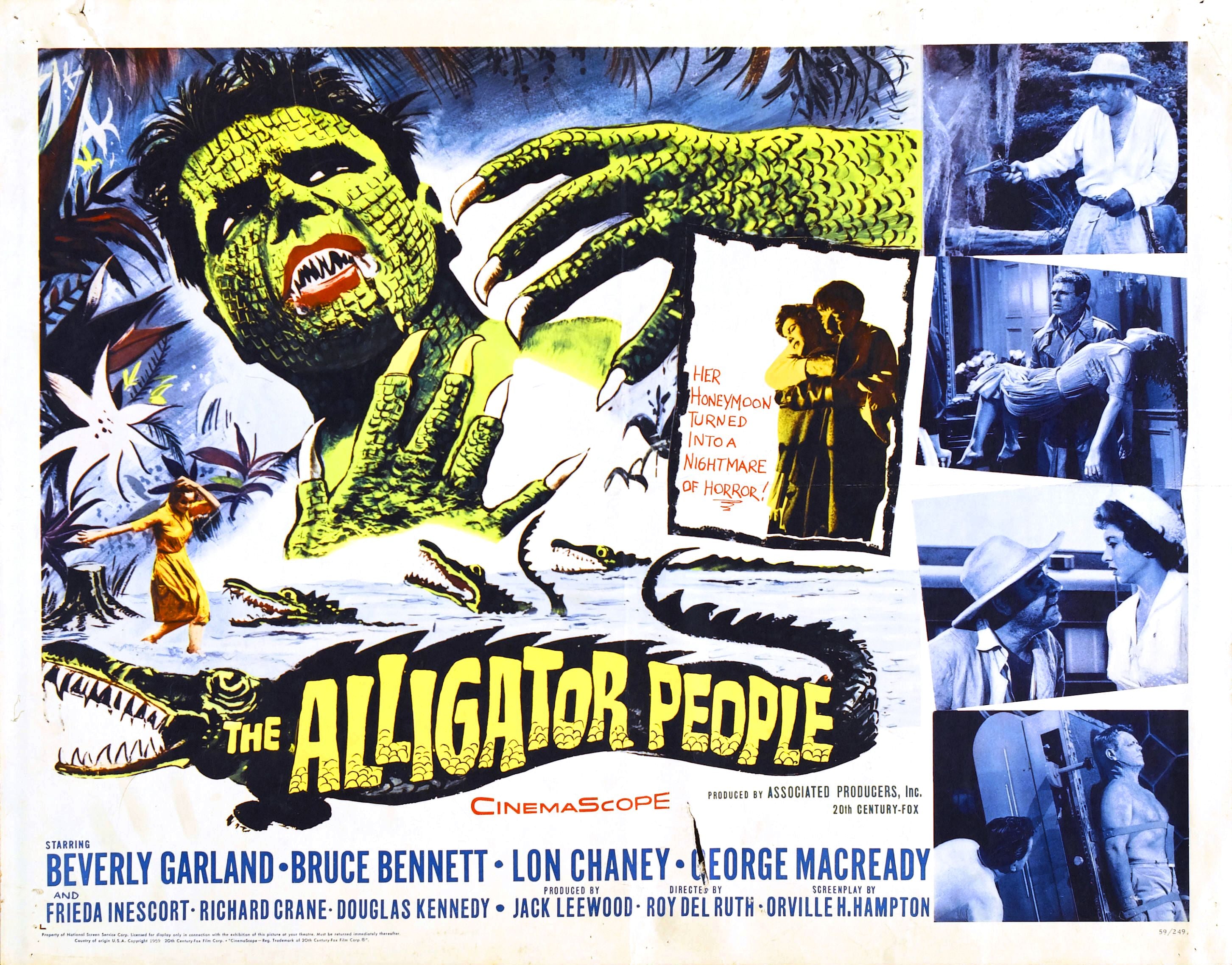 The Alligator People Reproduction 11" x 17" Poster