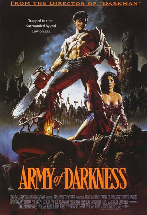 Army Of Darkness 24x36 Poster: Individually Rolled & Labeled