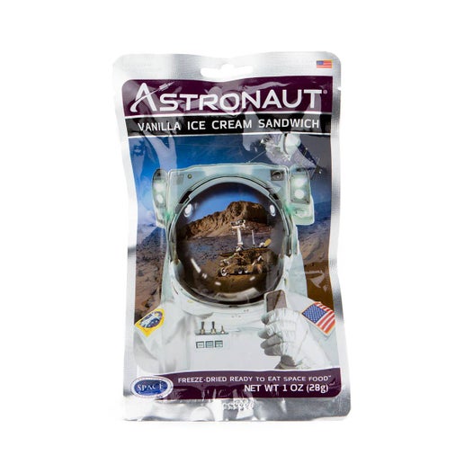 Astronaut Vanilla Ice Cream Sandwich, Freeze Dried, 12ct