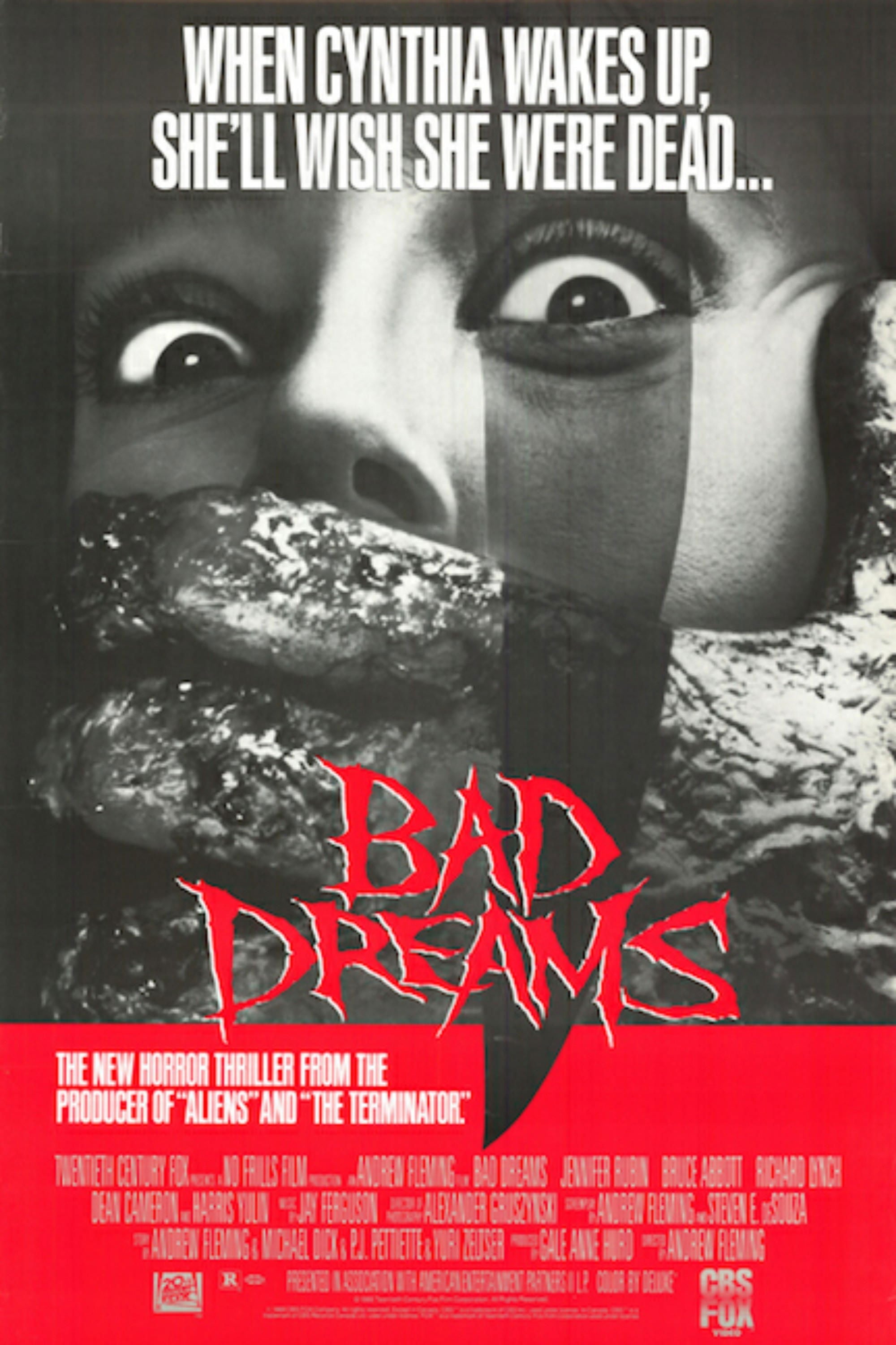 Bad Dreams (1988) Reproduction 11" x 17" Poster