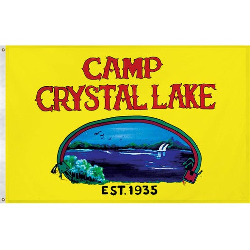 Camp Crystal Lake Flag
