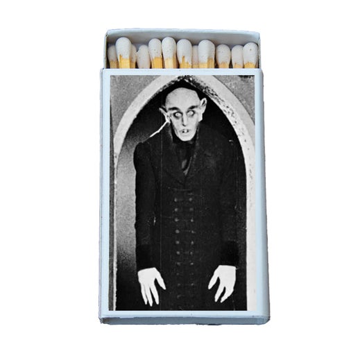 Classic Horror Movie Matchbox • Candle Acc • Matches