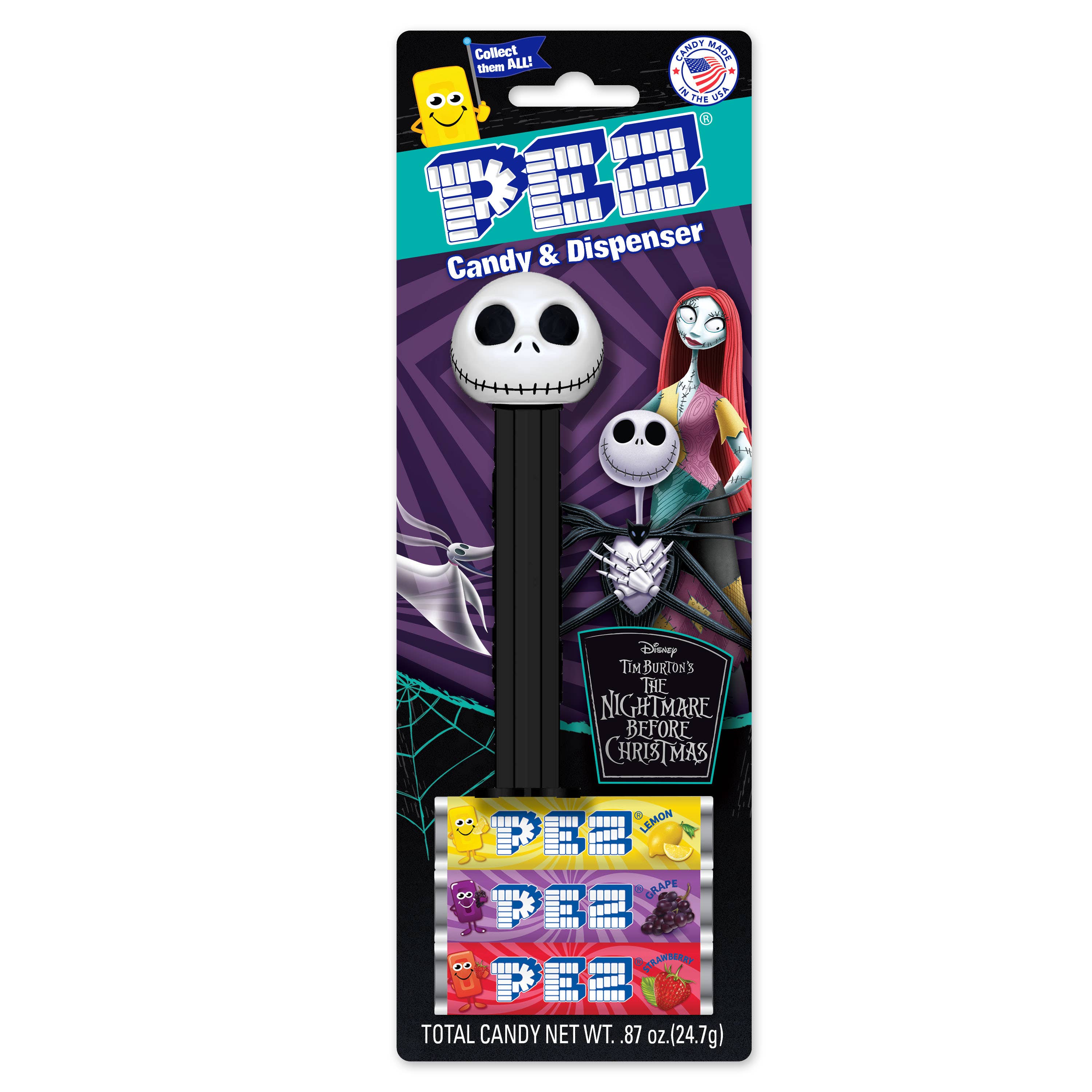 Pez Blister Card - Nightmare Before Christmas, 12ct Display