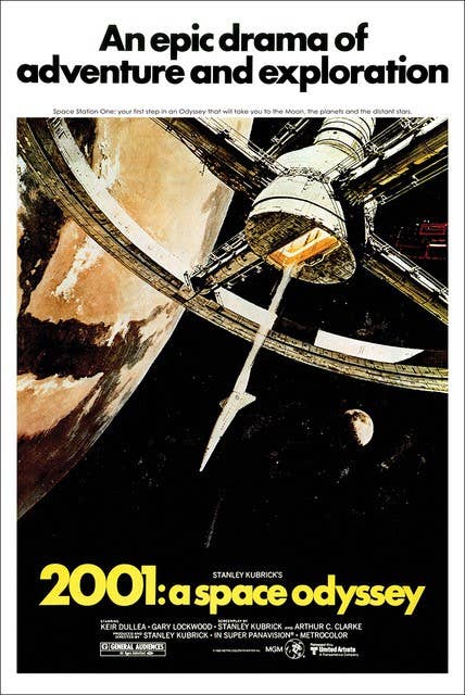 Science Fiction Space Movie Poster 24X36: Individually Rolled & Labeled