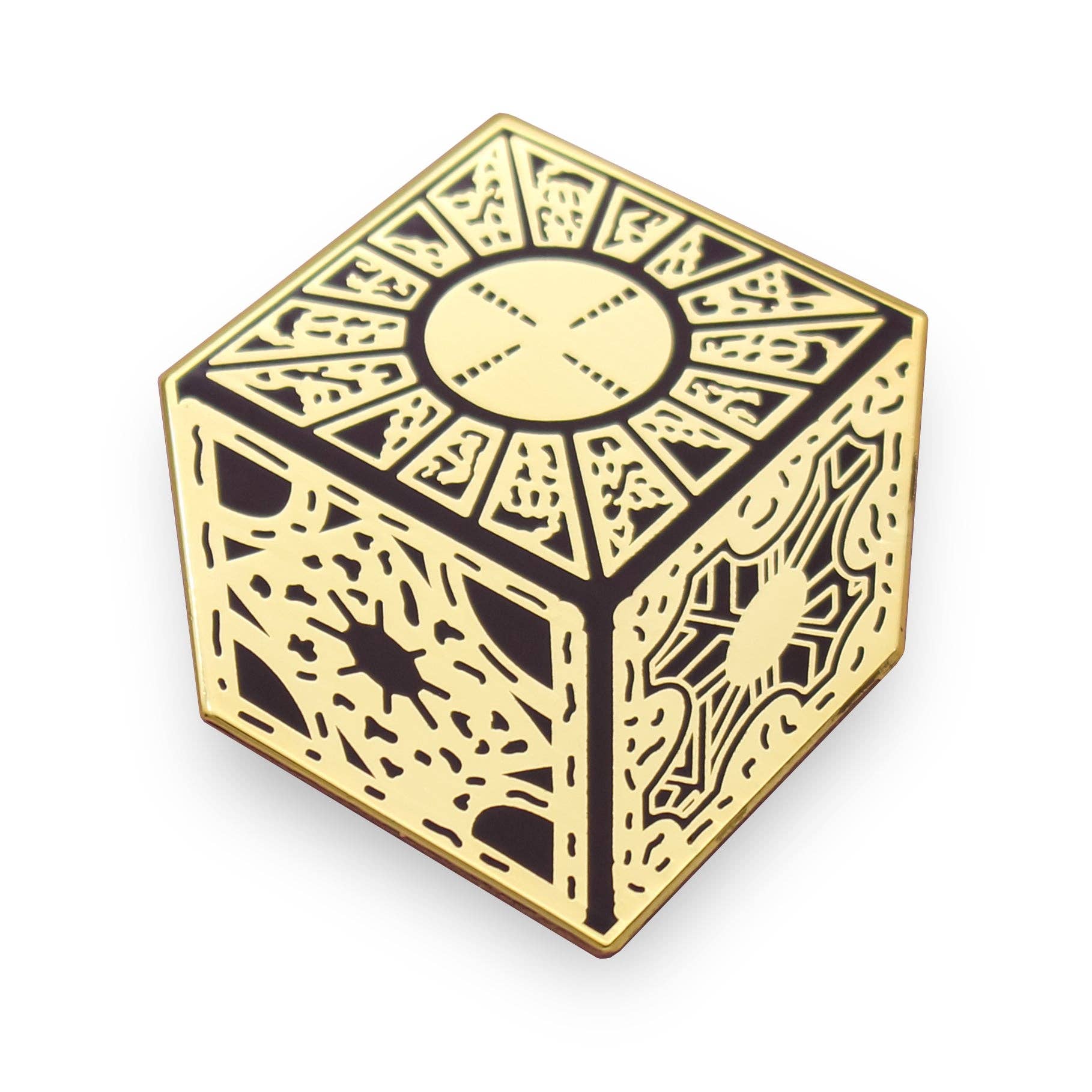 Puzzle Box Enamel Pin