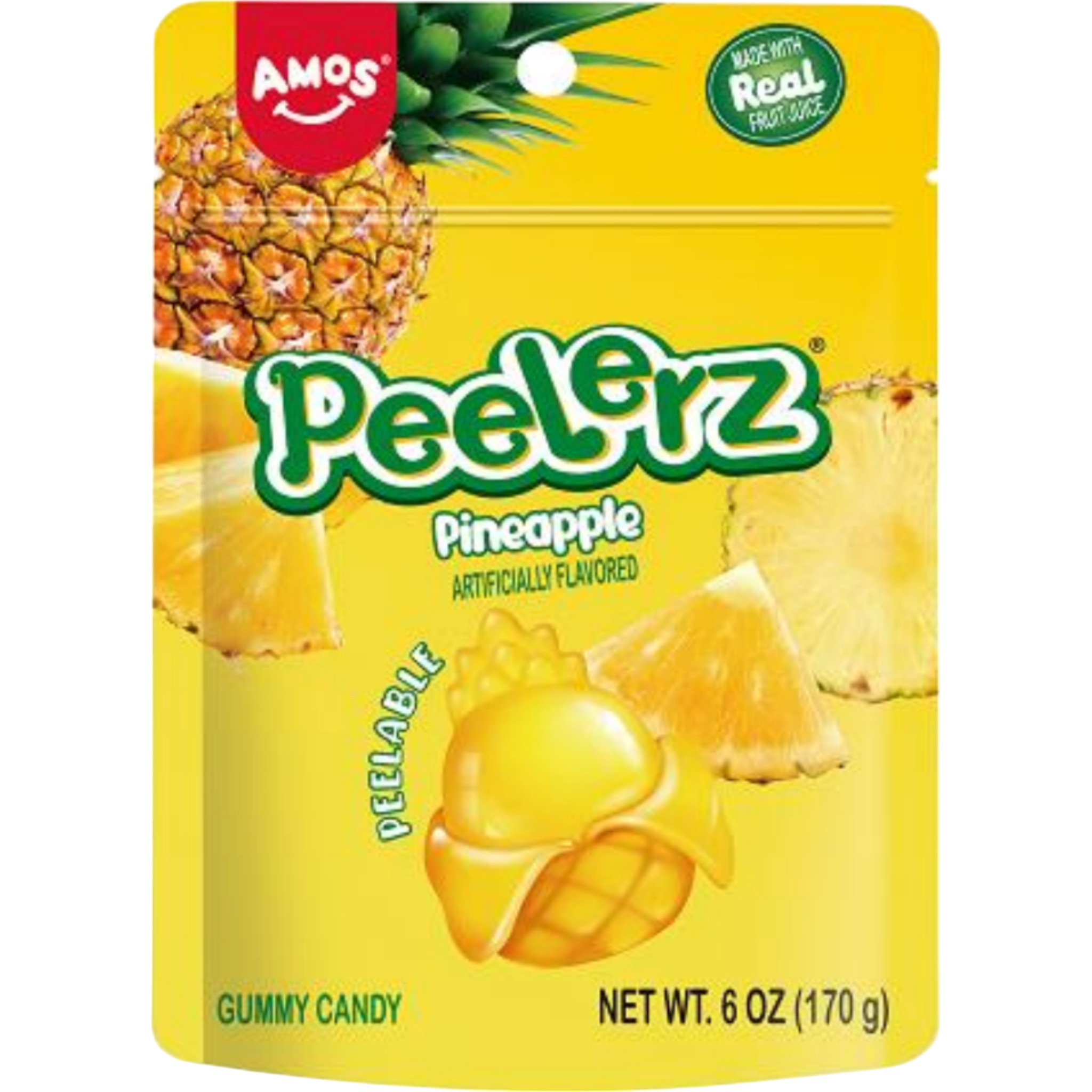 Amos Peelerz Pineapple 6 oz