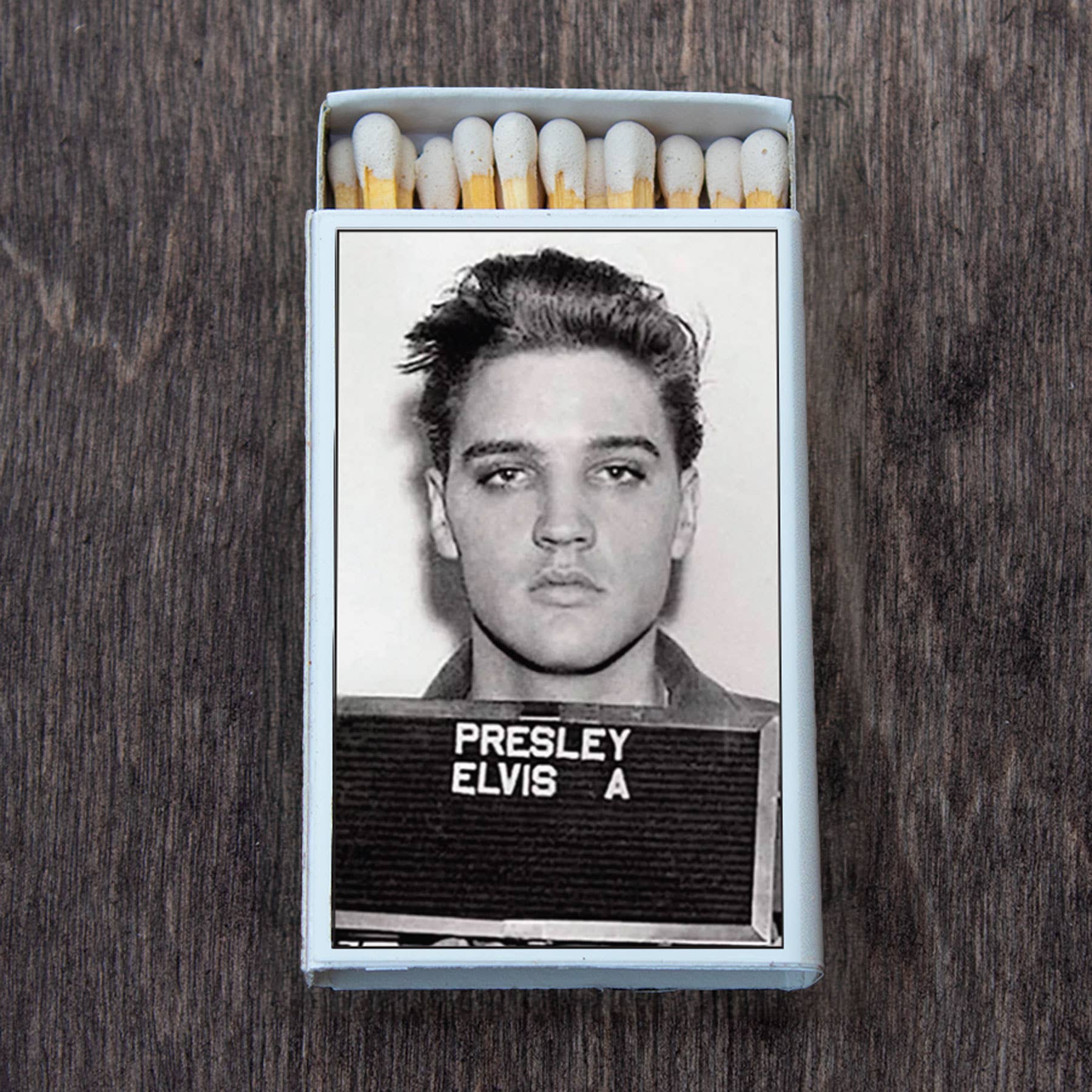 Matches • Celebrity Mugshot Matchbox • Candle Acc