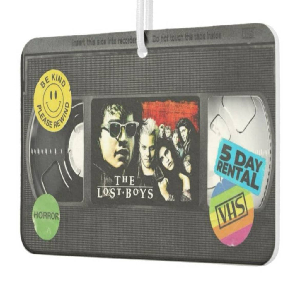 VHS The Lost Boys Car Freshener - Vanilla Scent  