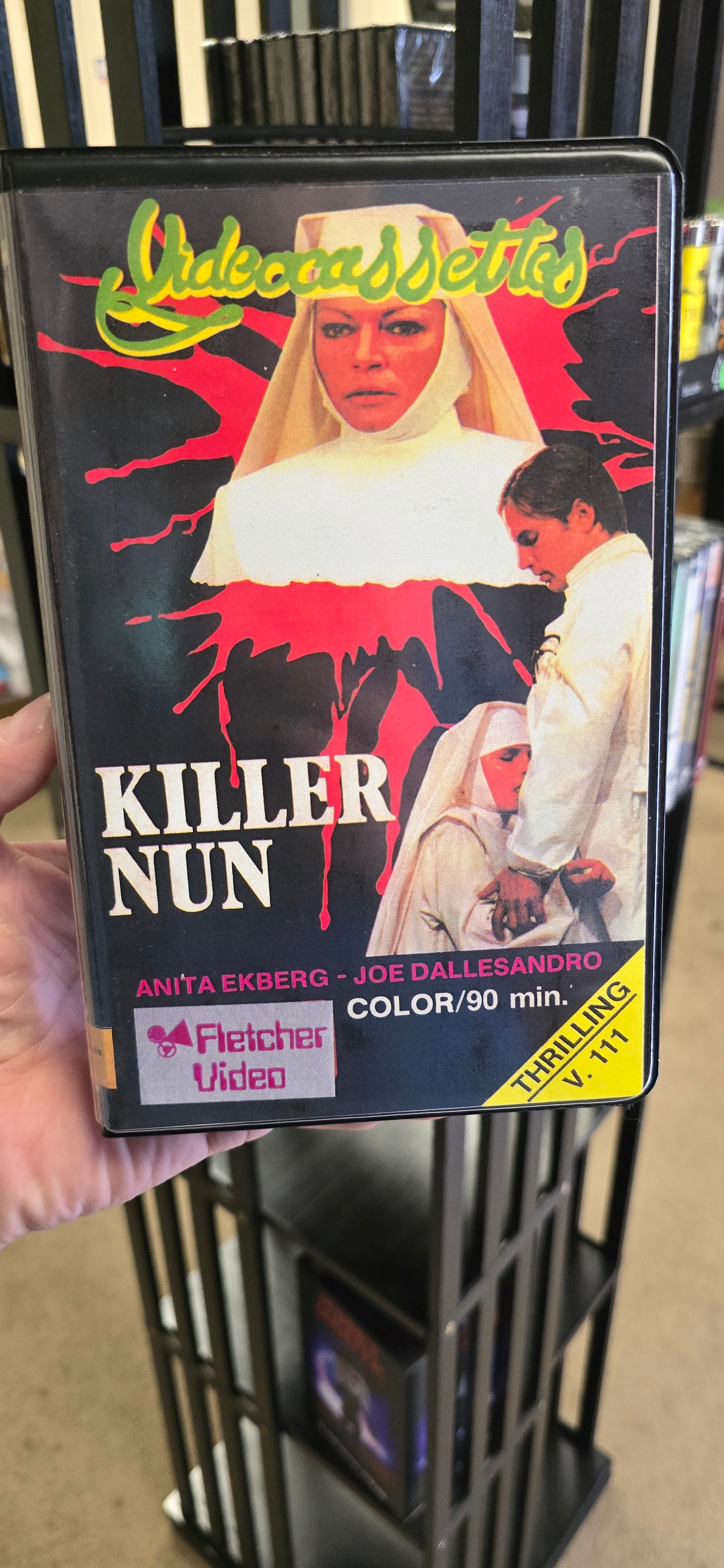 Killer Nun VHS Boot