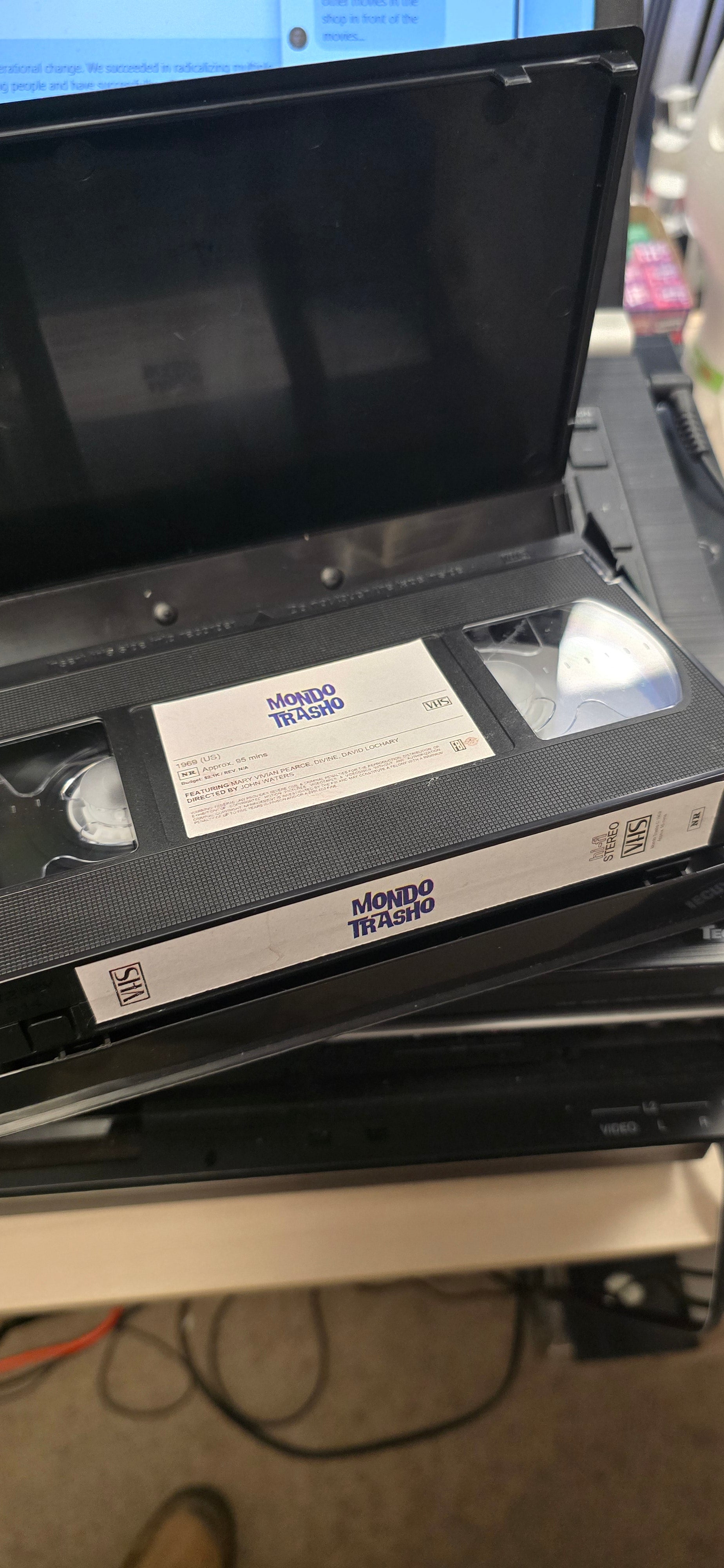 Mondo Trasho VHS Tape