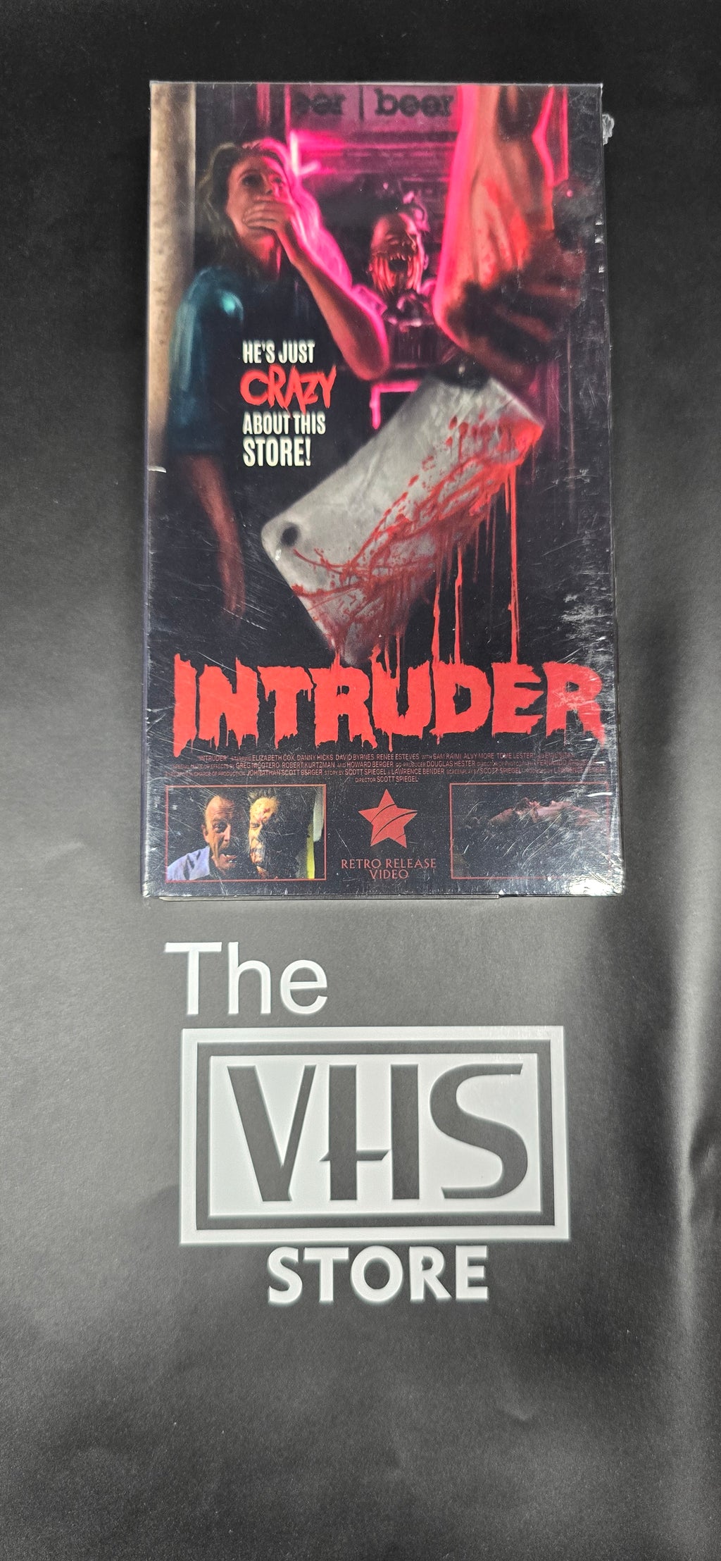 Intruder Retro Release VHS
