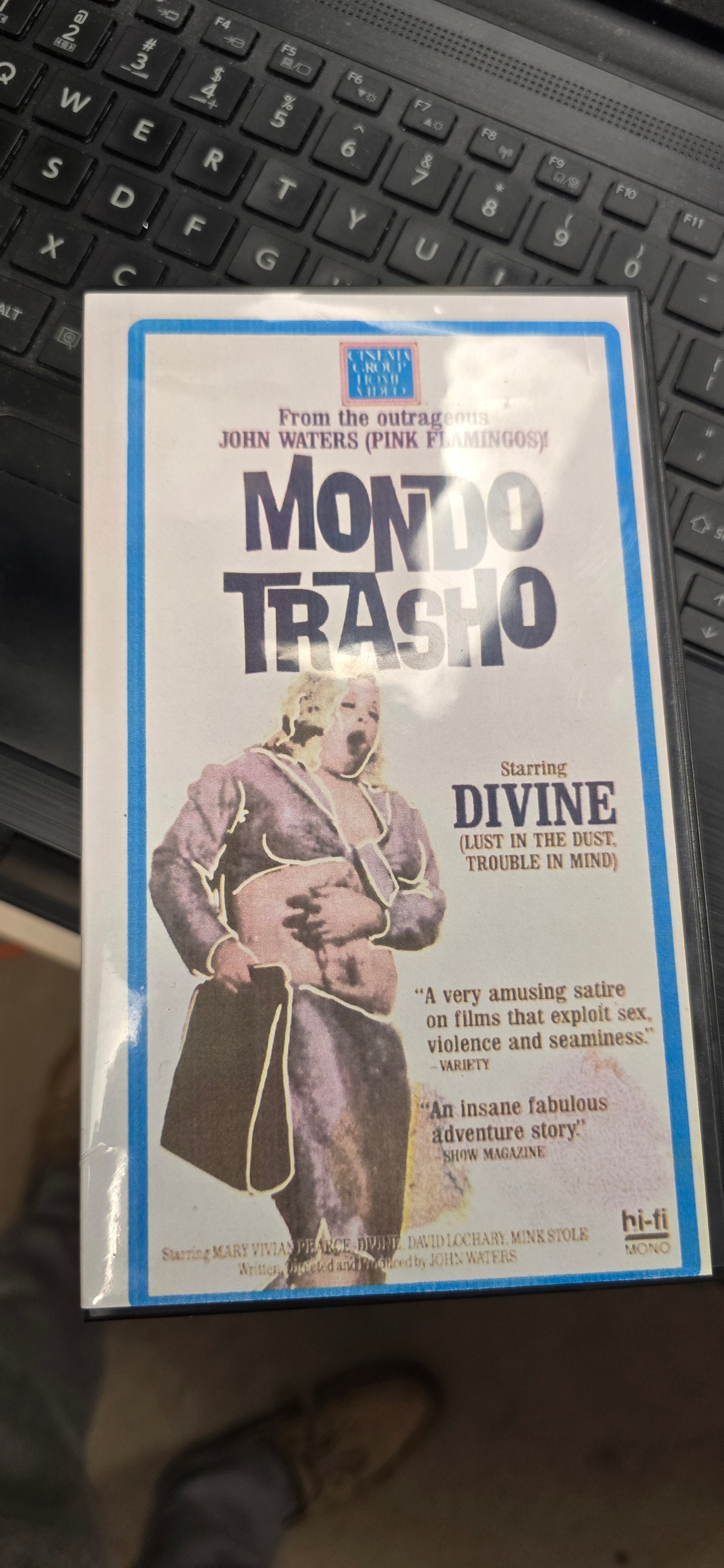 Mondo Trasho VHS Tape