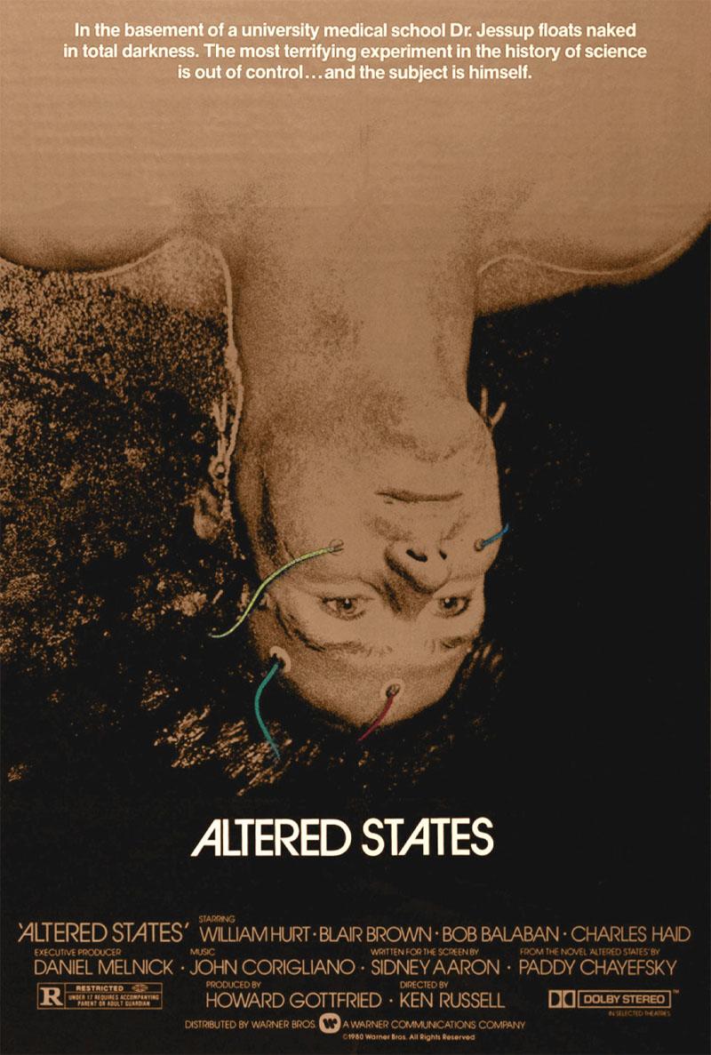 Altered States (1980) Reproduction 11" x 17"  Poster