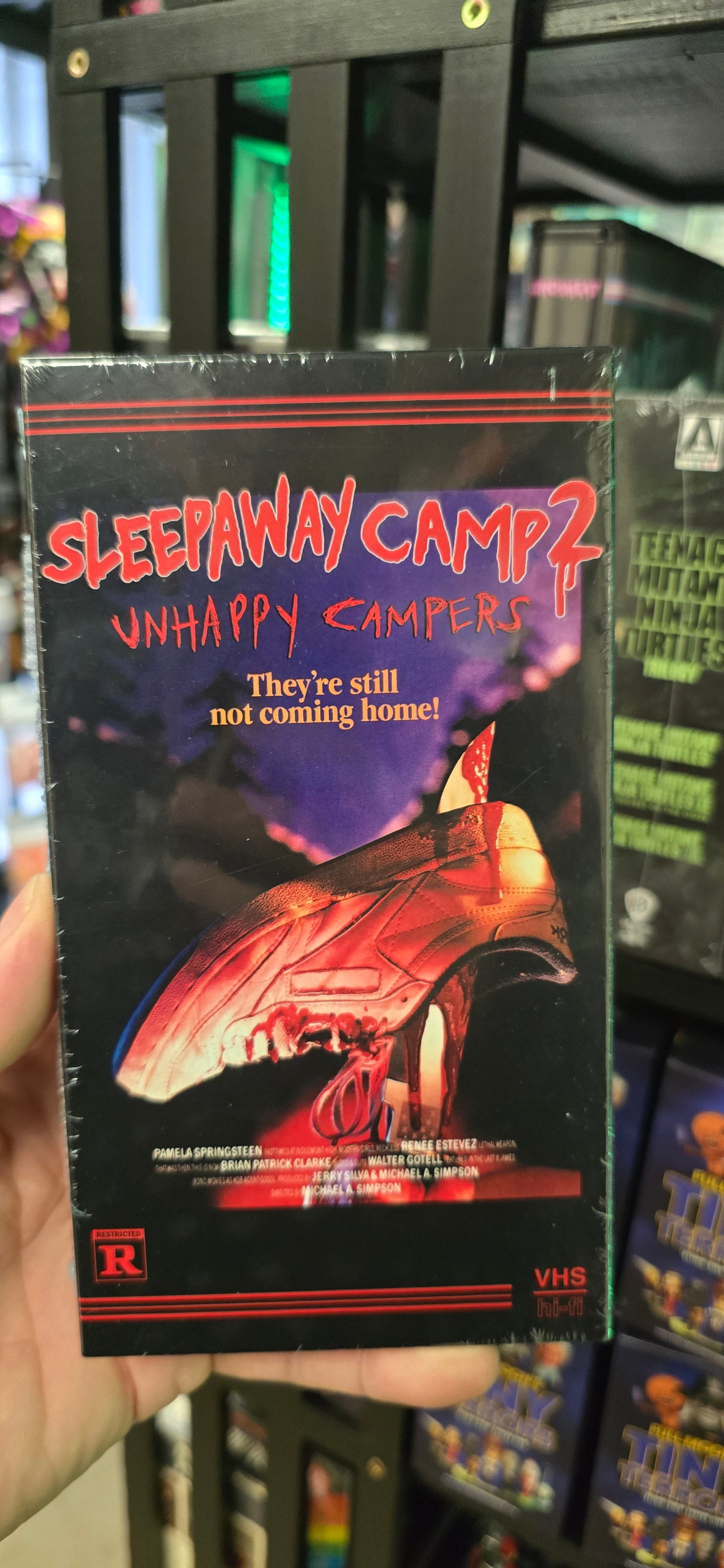 Sleepaway Camp 2: Unhappy Campers VHS