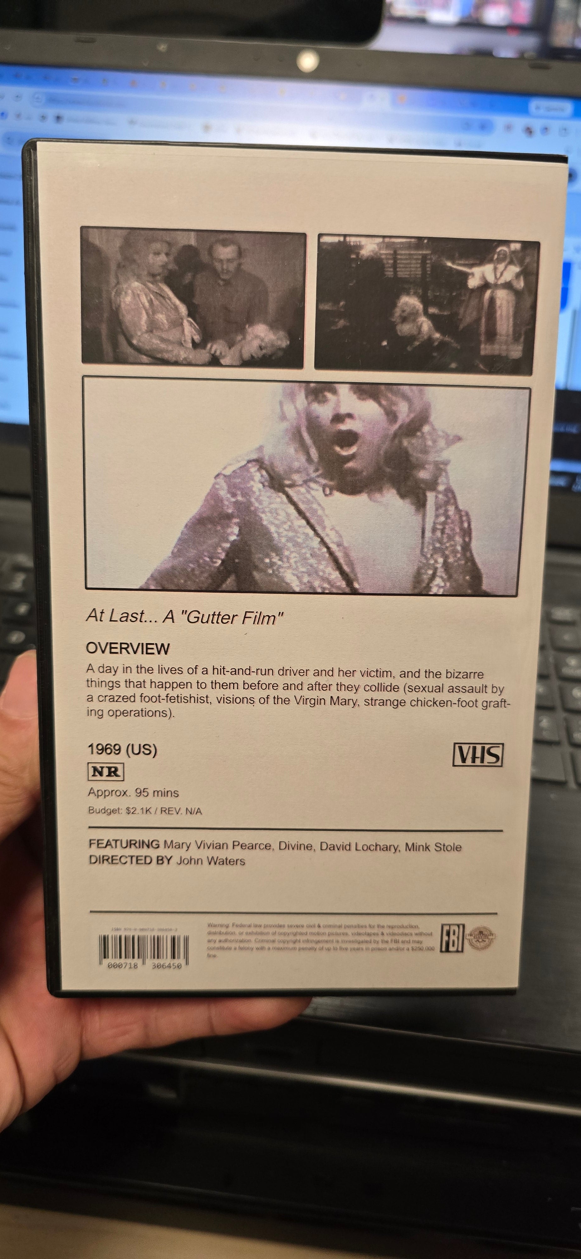 Mondo Trasho VHS Tape