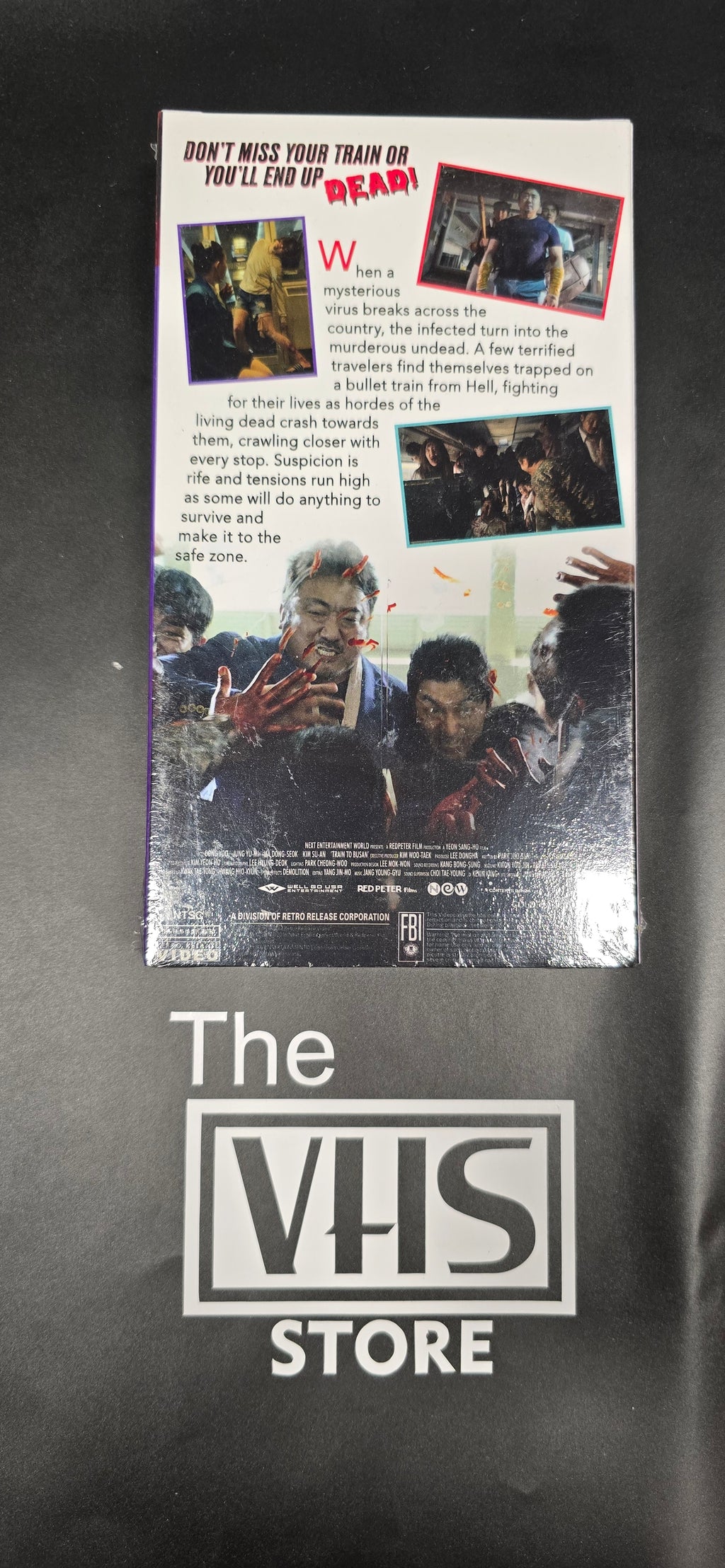 Train to Busan Retro Release VHS
