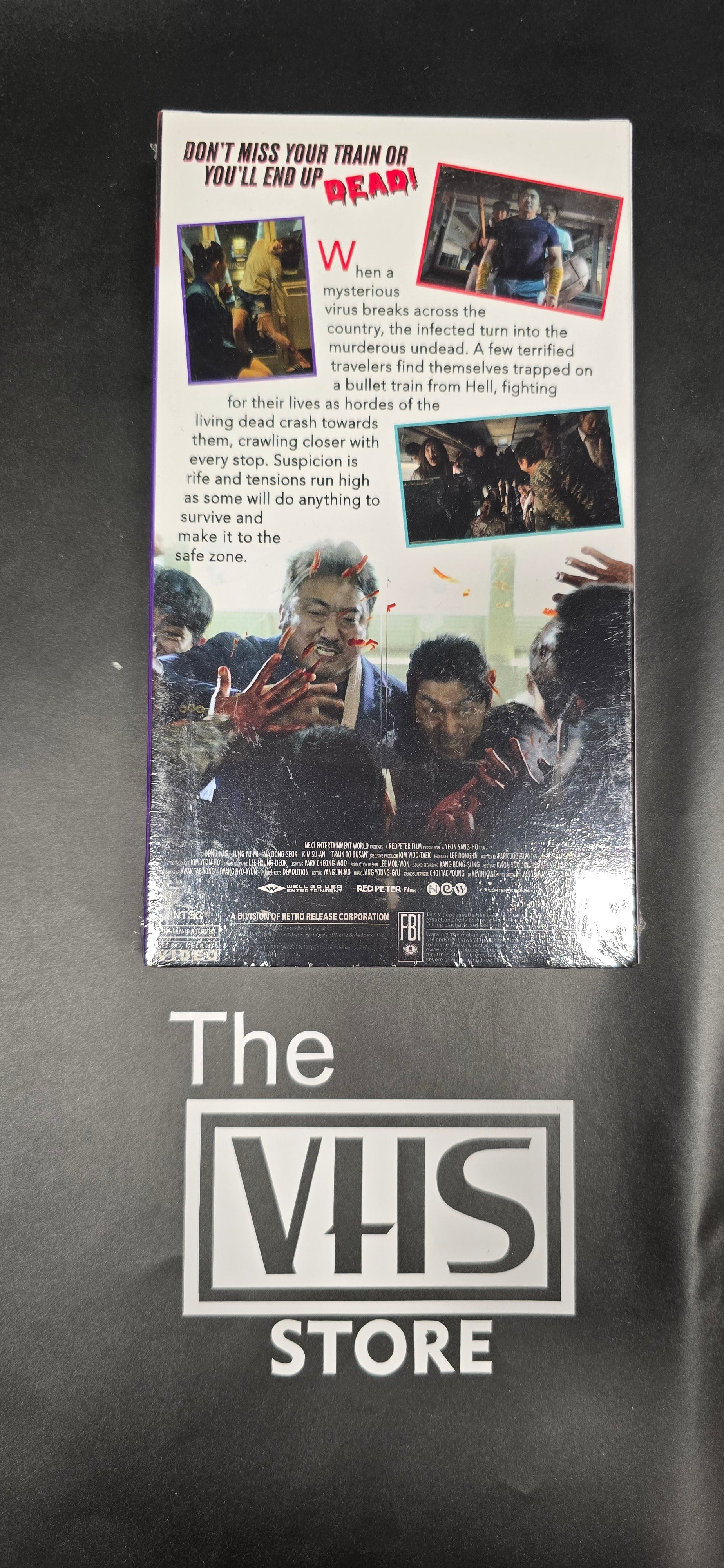 Train to Busan Retro Release VHS