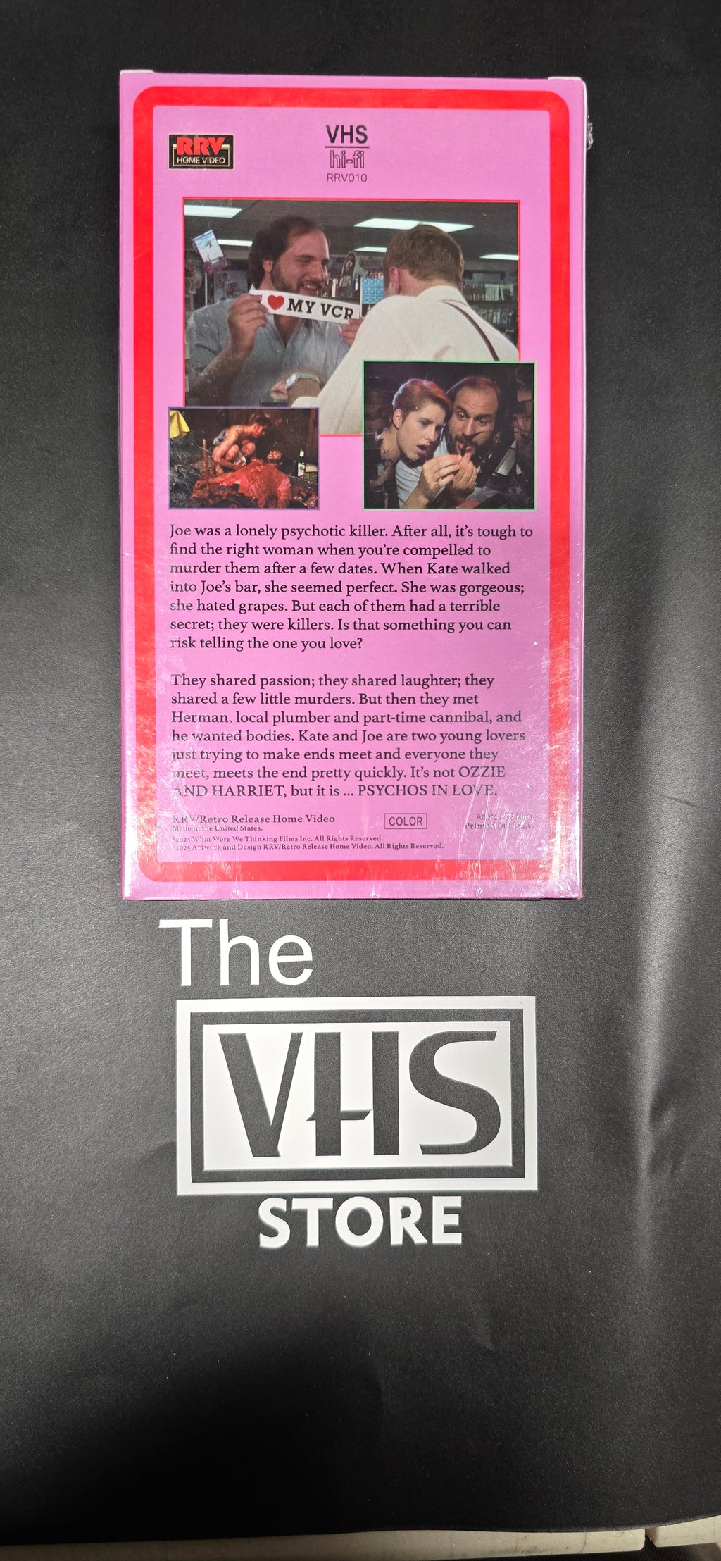 Psychos in Love Retro Release VHS